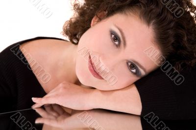 Beautiful brunette