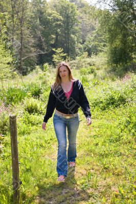 Strolling through the field