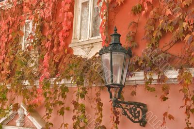 The house in Prague.