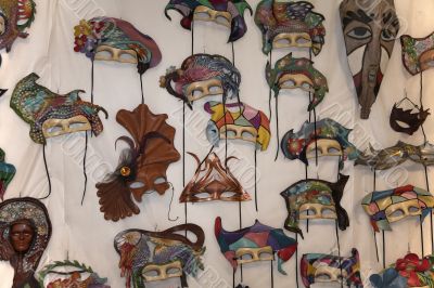 Carnival masks.