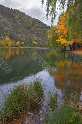 Lake in mountains