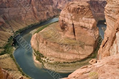 The green river.