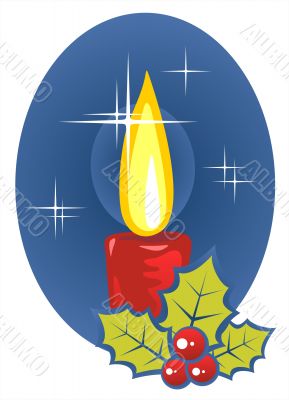 christmas candle