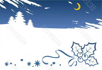christmas landscape