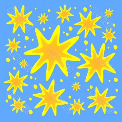 ornate stars background