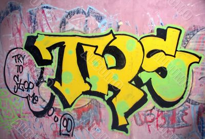 Graffiti tag