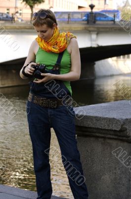 Girl with a camera