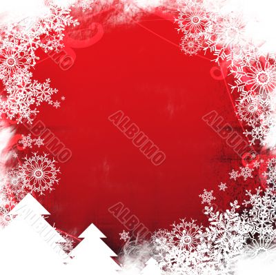 Christmas abstract Background frame