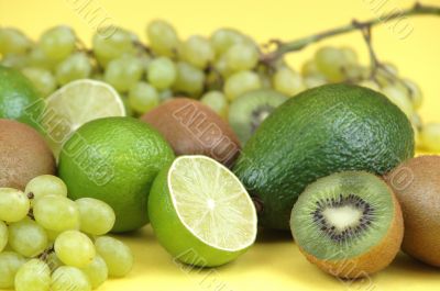 Green fruits