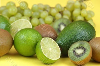 Green fruits