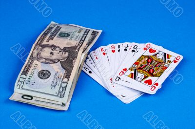 Money and card