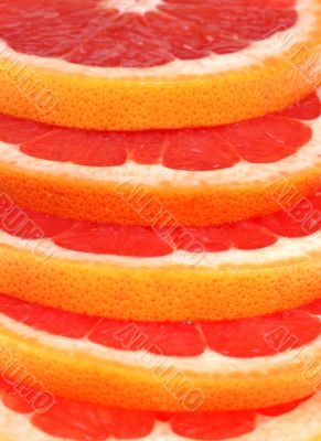 Grapefruit slice