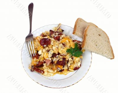 Scrambled eggs
