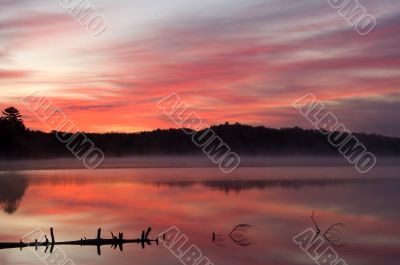 Sunrise Pete`s Lake