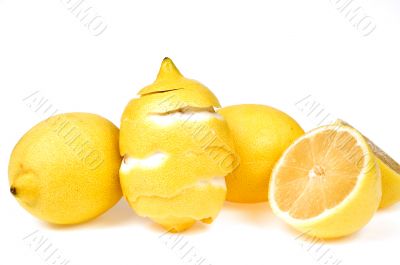 Lemon with peel
