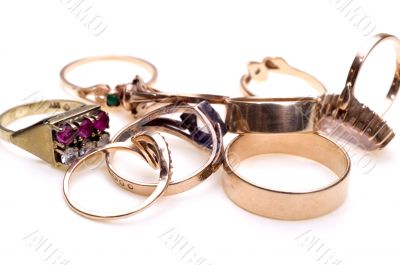 Rings close-up