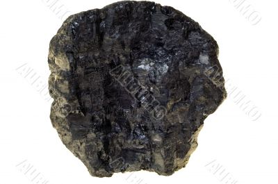 Close-up of coal