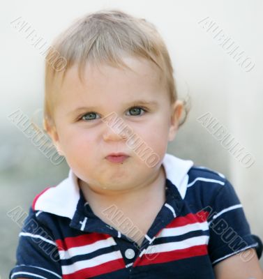 Cute baby boy