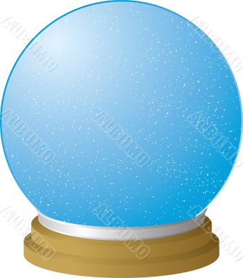 snow globe clear