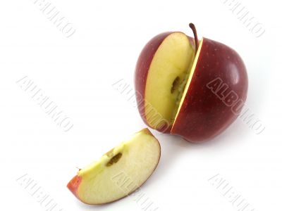 Delicious red apple