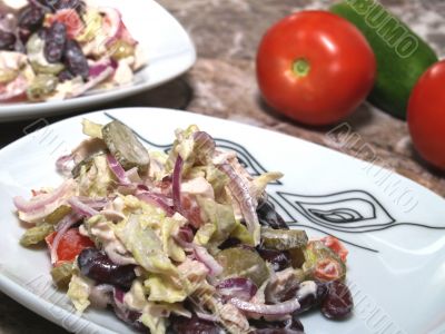 Delicious salad
