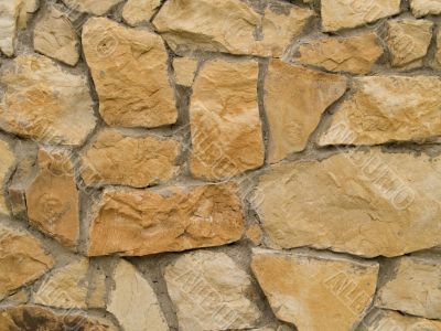 Stone wall