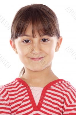 casual beautiful girl