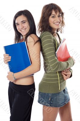 Two attractive students