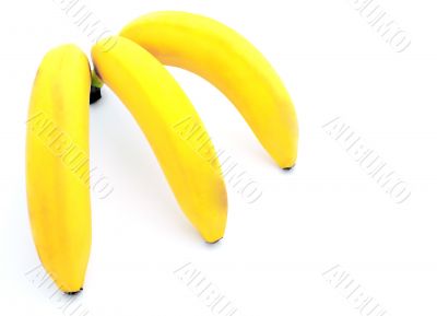 Three bananas.