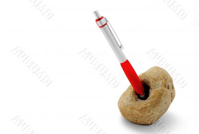 Writing device.