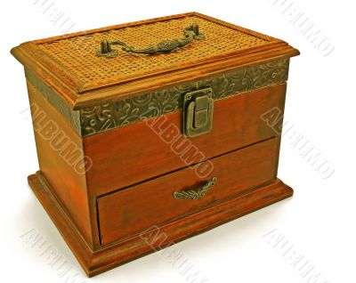 Wooden small box.