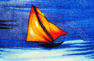 Sailing-vessel.