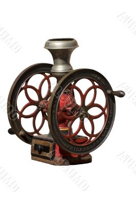 Ancient coffee grinder