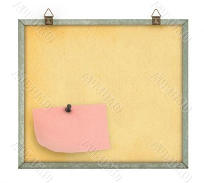 bulletin board