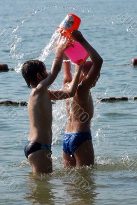 boys and water