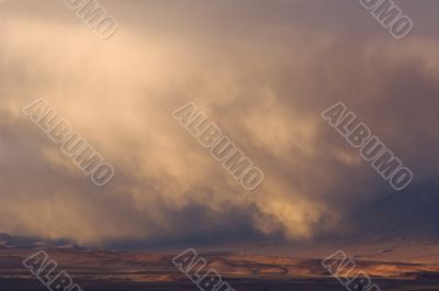Storm Above Owens Valley