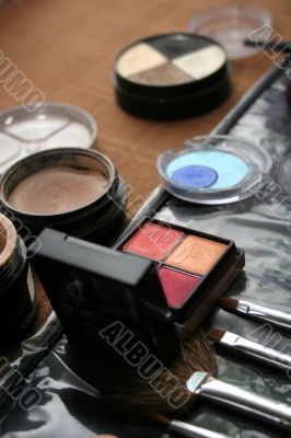 assortment of makeups