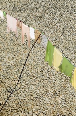 Pegged cloth