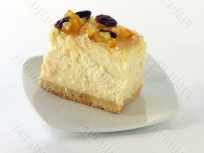 piece of tasty cheese cake