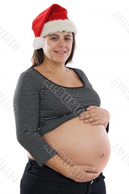 Pretty pregnant woman