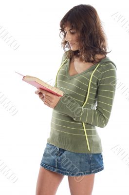 attractive girl student