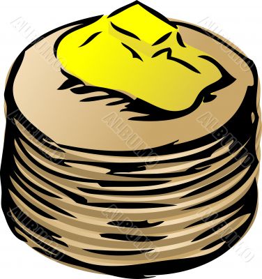Stack of pancakes