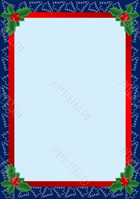 Christmas frame