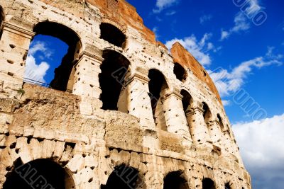 Coliseum in Rome, Italy