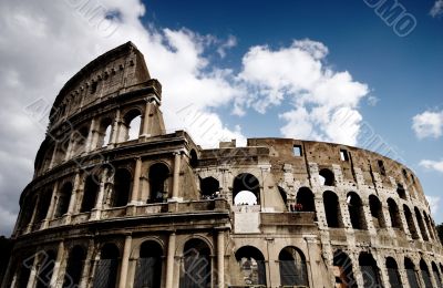 Coliseum in Rome, Italy