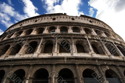 Coliseum in Rome, Italy