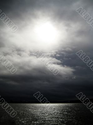 Eye of Light Over Puget Sound