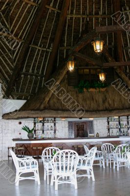 tropical bar in Kenia