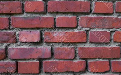 Red brick.