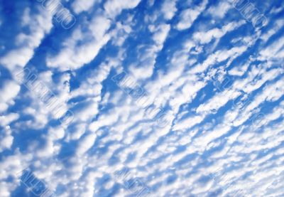 Clouds at a dawn.